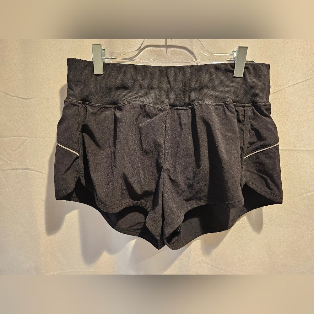 Zella Women's Black‎ Athletic Shorts Lined Size M